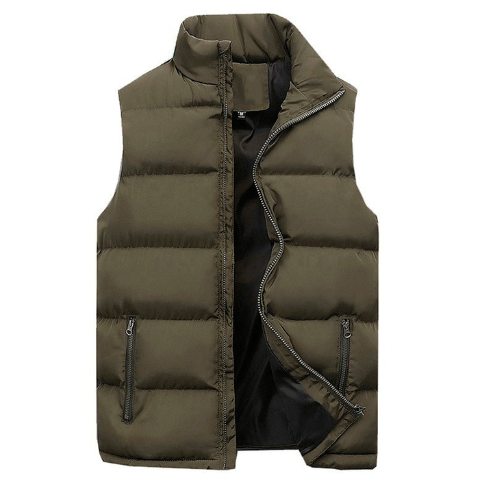 Crest | Men's Quilted Sleeveless Puffer Vest
