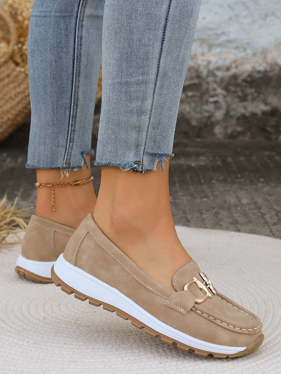 Bexley | Women's Suede Horsebit Flatform Loafers