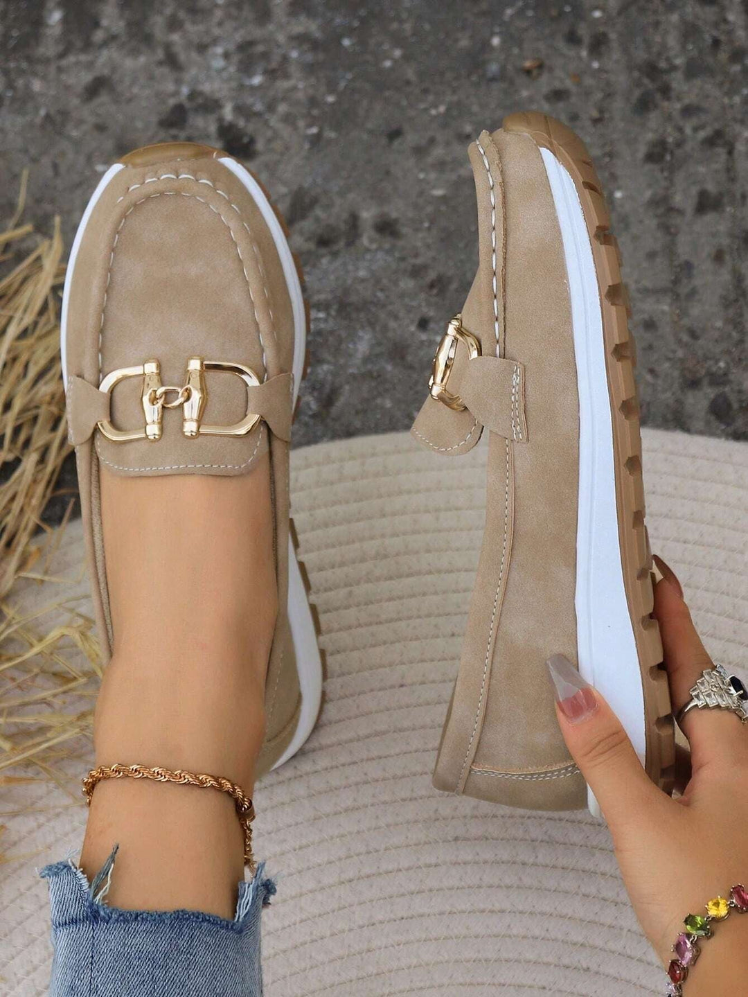 Bexley | Women's Suede Horsebit Flatform Loafers