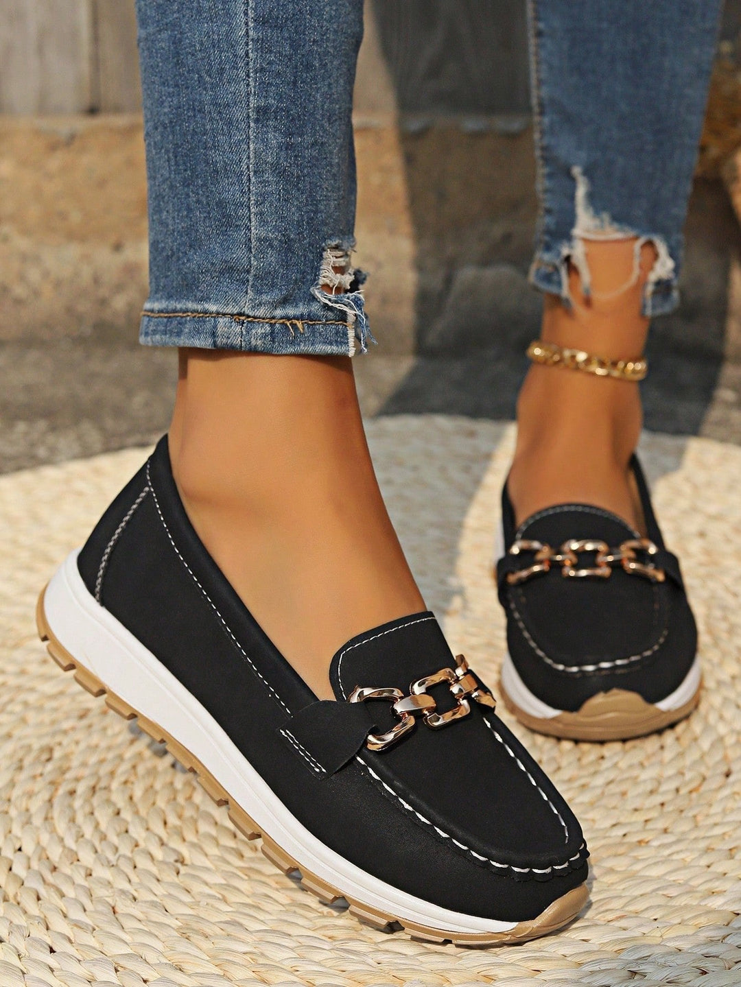 Bexley | Women's Suede Horsebit Flatform Loafers