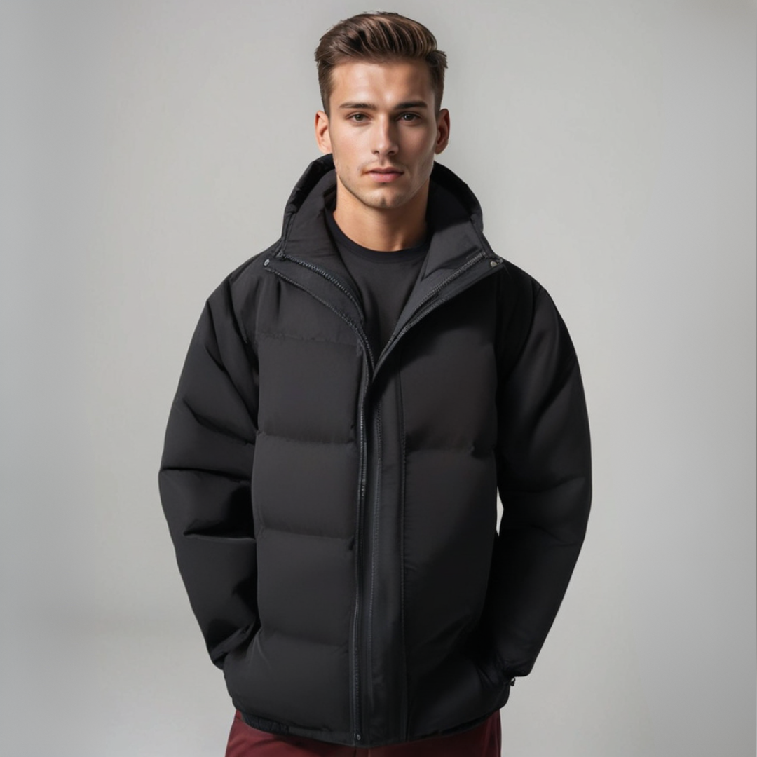 Callum | Men's Oversized Quilted Puffer Jacket